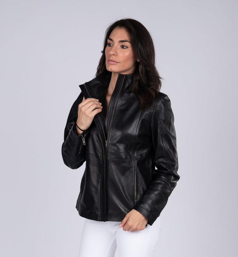 Arra Womens Leather Jacket
