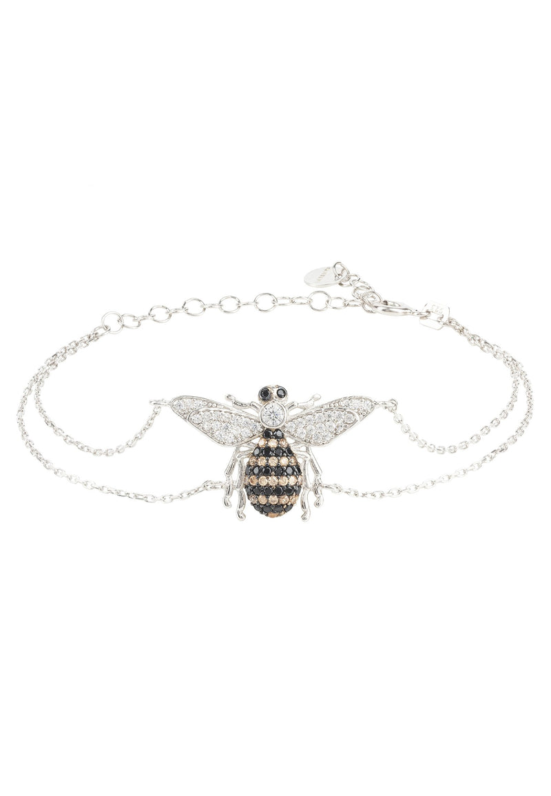 Honey Bee Bracelet Silver