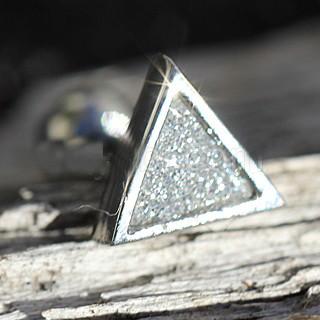 316L Stainless Steel CZ Dust Triangle Cartilage