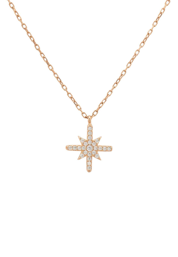 Sirius Star Necklace Rosegold
