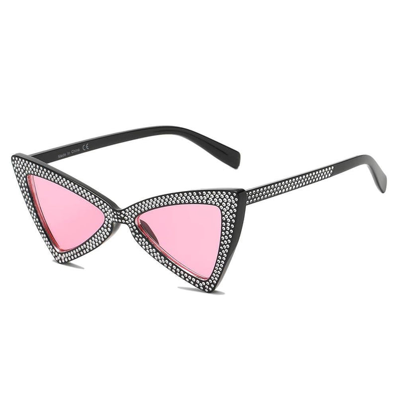 CANBERRA | S1078 - Women Retro Vintage Extreme Cat Eye Sunglasses