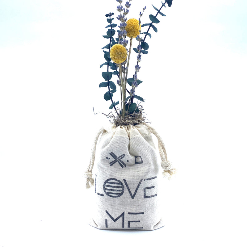 Sack of Flowers, Love Me, Organic, Dried Flower Bouquet