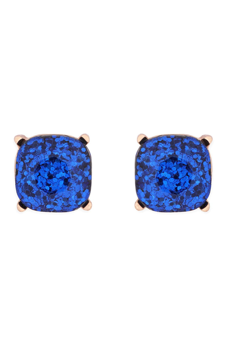 Ae0333 - Glitter Epoxy Stud Earrings
