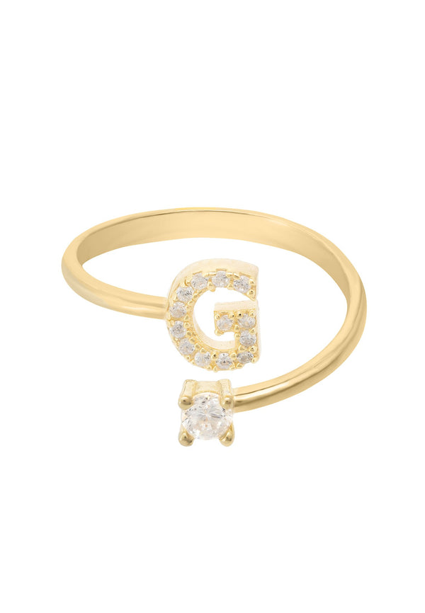 Initial Ring Gold G