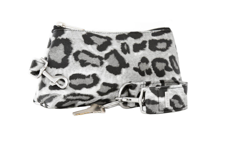 Snow Leopard SIGNATURE 2-Piece KEYPIT Set • Wristlet