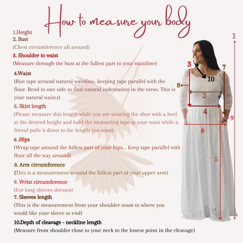 Bridal Lace Skirt With Pockets , Bohemian Bridal Wear #3037