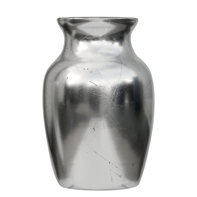 GILT 7" Silver Flower Vase