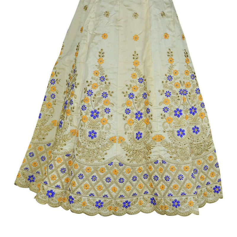 Embroidered Lehenga With Intricate Embroidery and Contrast Duppatta