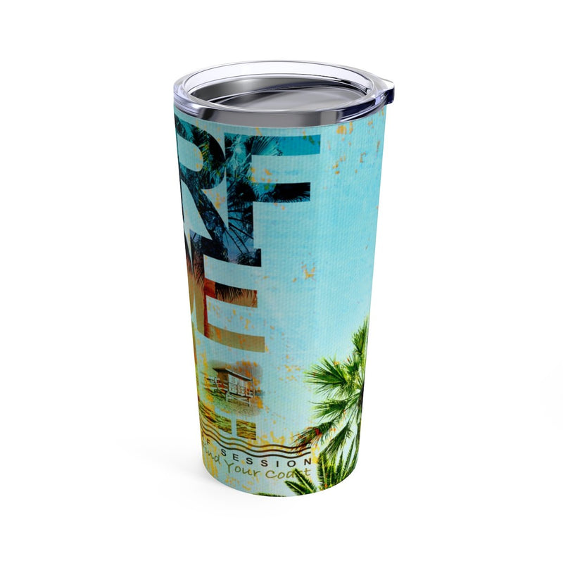 FYC Life Stainless Steel Surf Side 20 Oz Tumbler