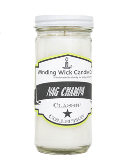 Nag Champa Scented Candle 8oz.