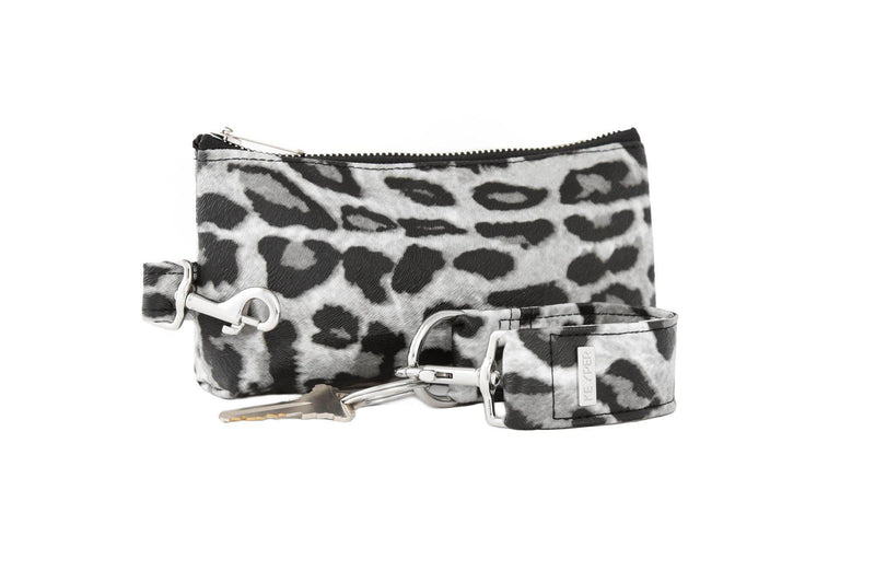 Snow Leopard SIGNATURE 2-Piece KEYPIT Set • Wristlet