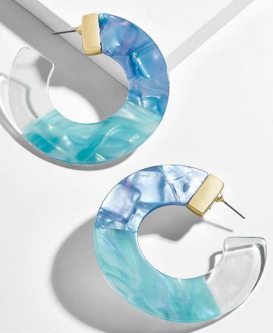 Eva -Blue Earrings