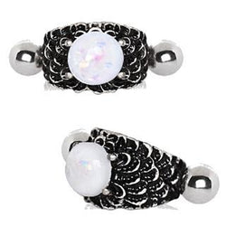 316L Stainless Steel Dragon's Orb Cartilage Cuff Earring