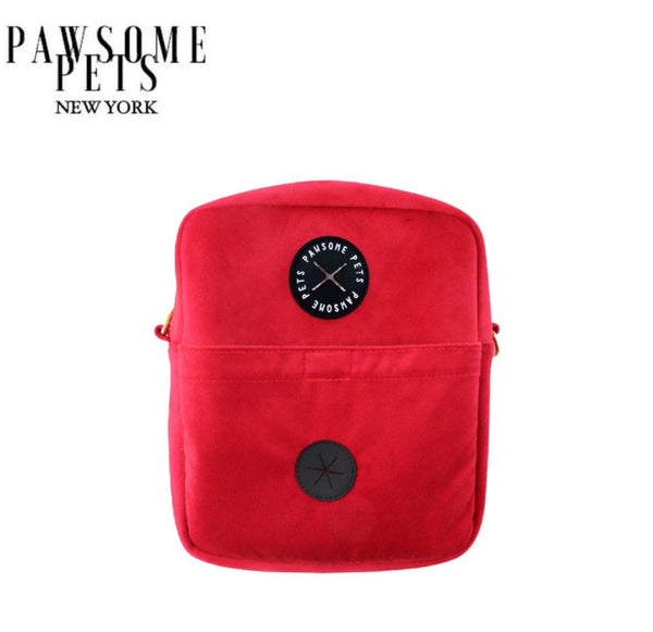 Crossbody Treat Bag - Red