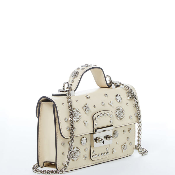 The Hollywood Leather Crossbody With Studs