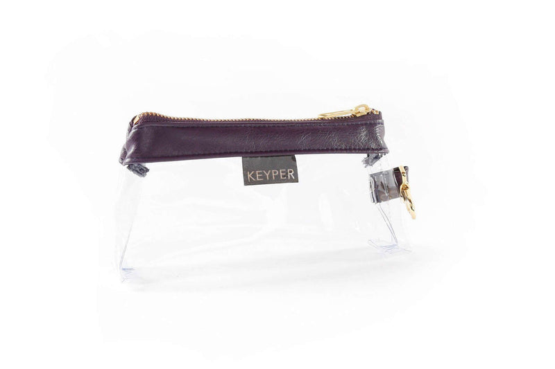 Pretty Purple CLEAR IT BAG • Pouch - Signature Trim