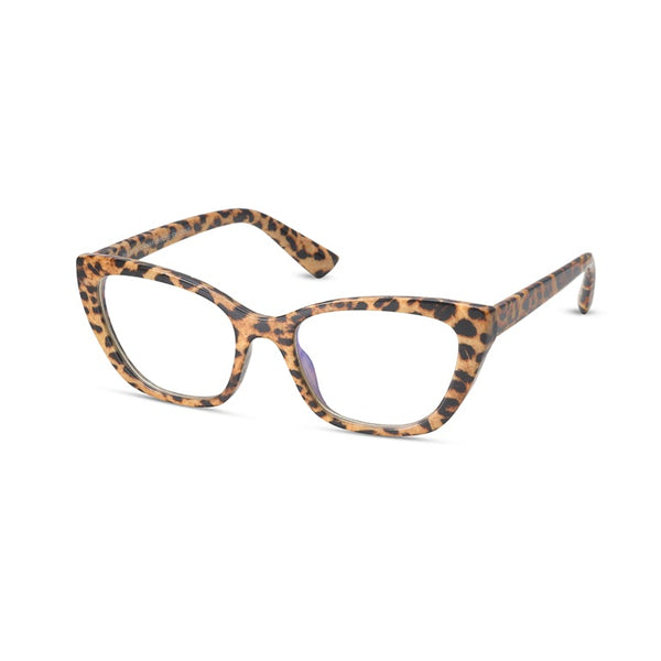 Billie | Leopard | Blue Light Blocking Glasses