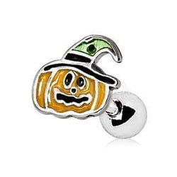 Halloween Pumpkin Cartilage Earring