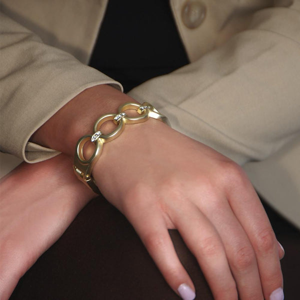 Loopsy Bracelet- Gold