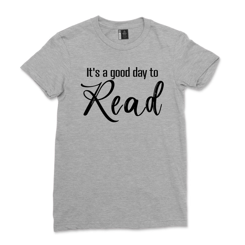 It's a Good Day to Read Tshirt Women Reading Week Teacher Tee Men Tie Dye Librarian Book Lover T-Shirt Black
