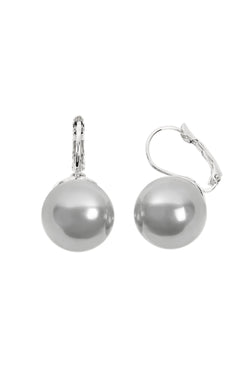 Hde2343 - Hinged Pearl Earrings