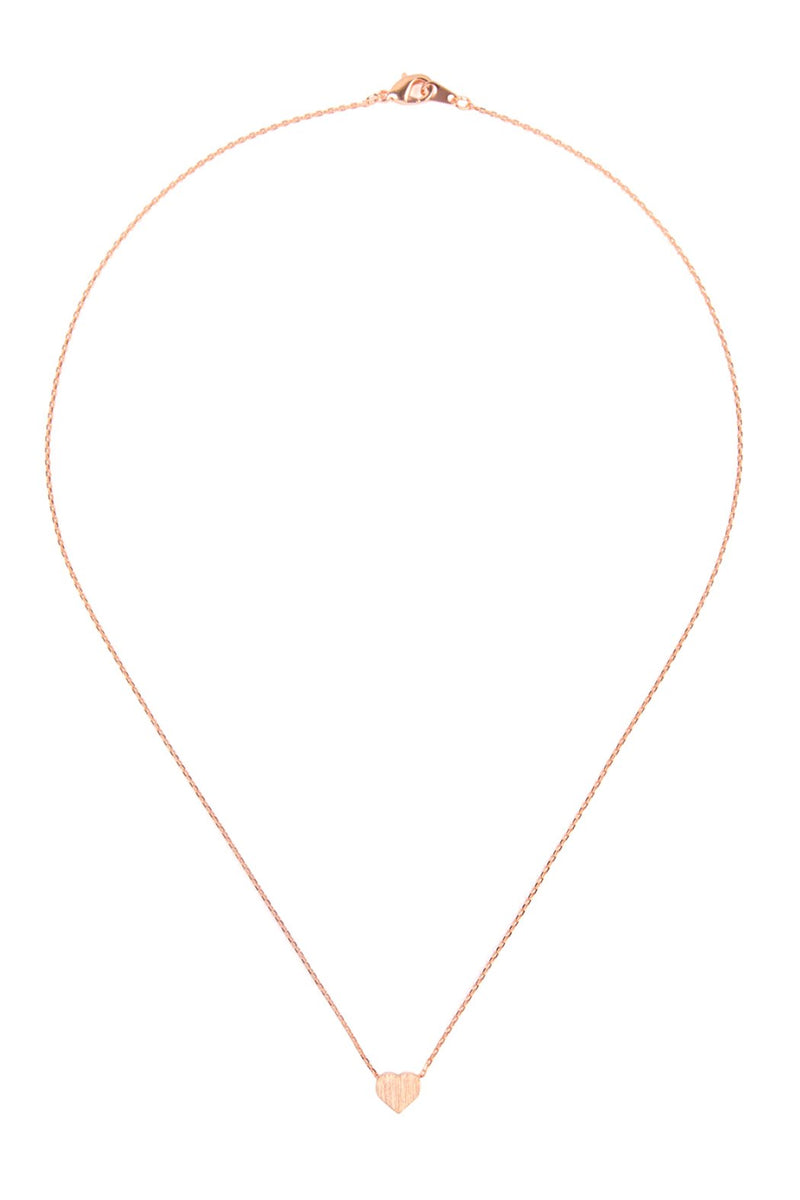 Heart Cast Pendant Necklace