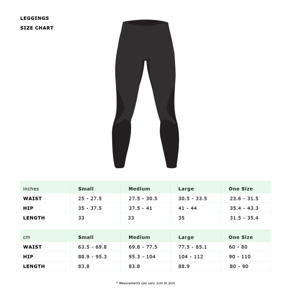 Capri Navy - Compression Legging