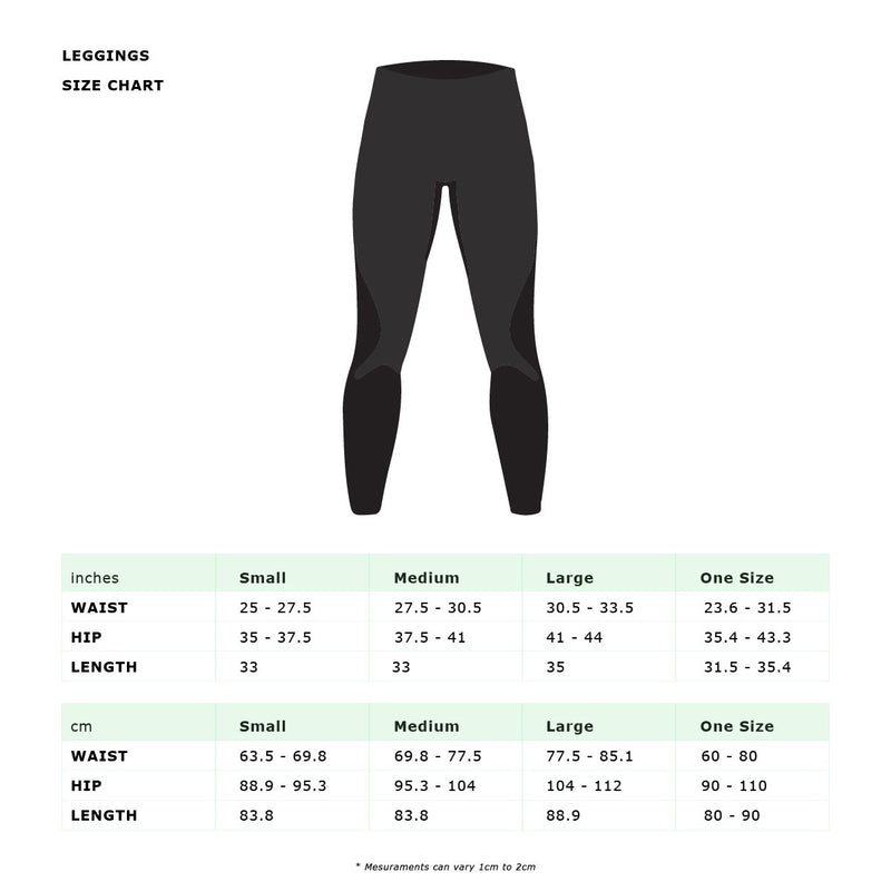 Capri Navy - Compression Legging