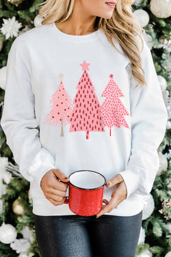 Christmas Tree Pullover Sweatshirt