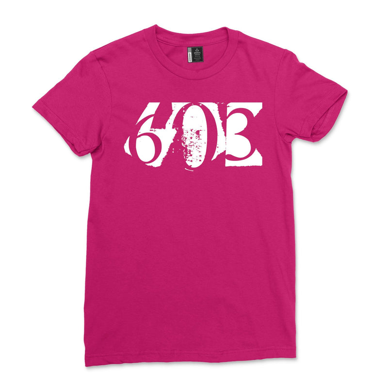 Women and Mens Area Code 603 T Shirt
