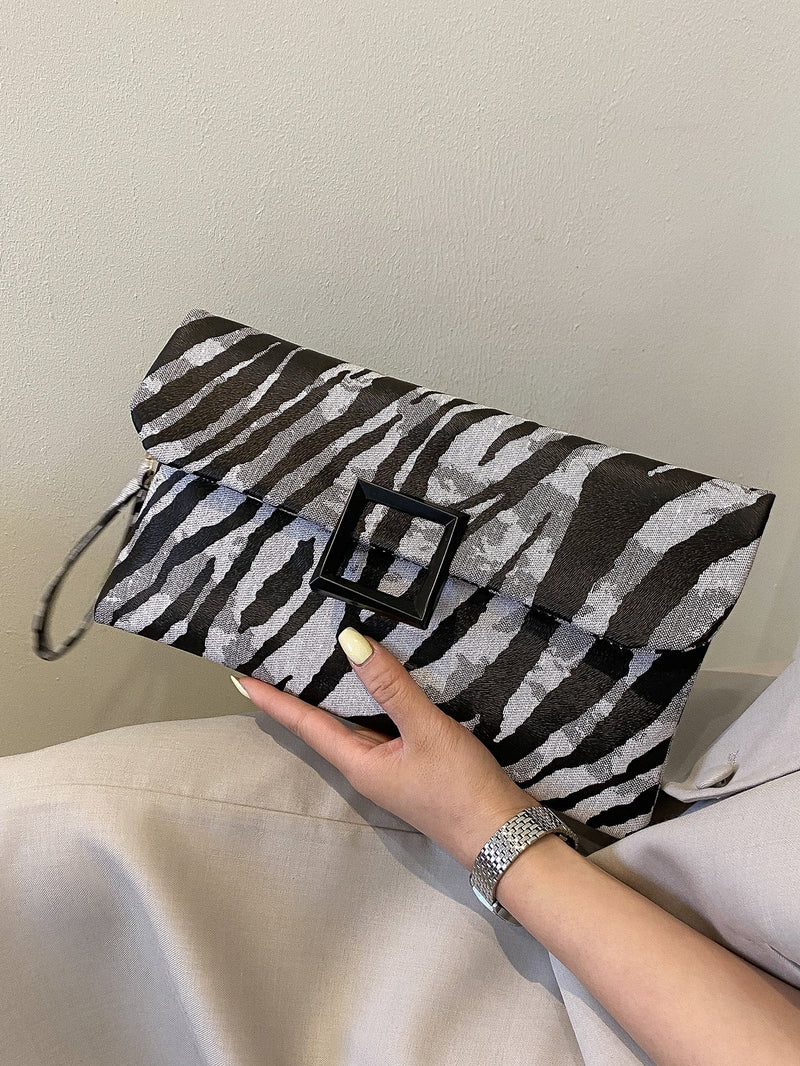 Striped, Wild & Sassy Clutch Bag