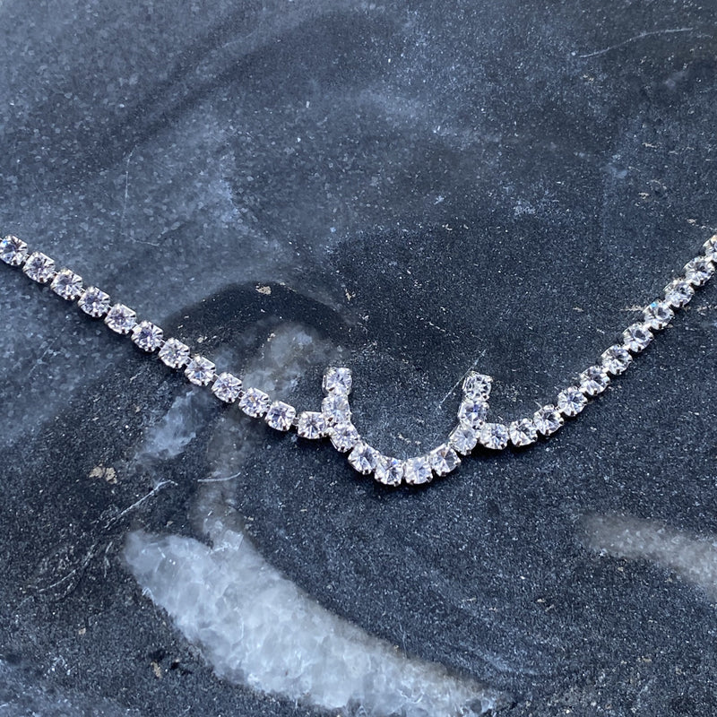 Sparkly Initial Anklet