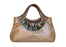 Feather Brown Tote