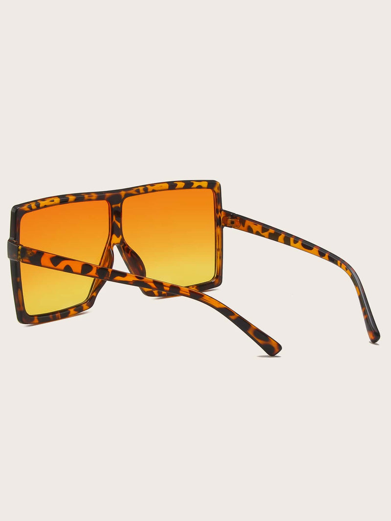 The Square Biz Tortoise Sunglasses
