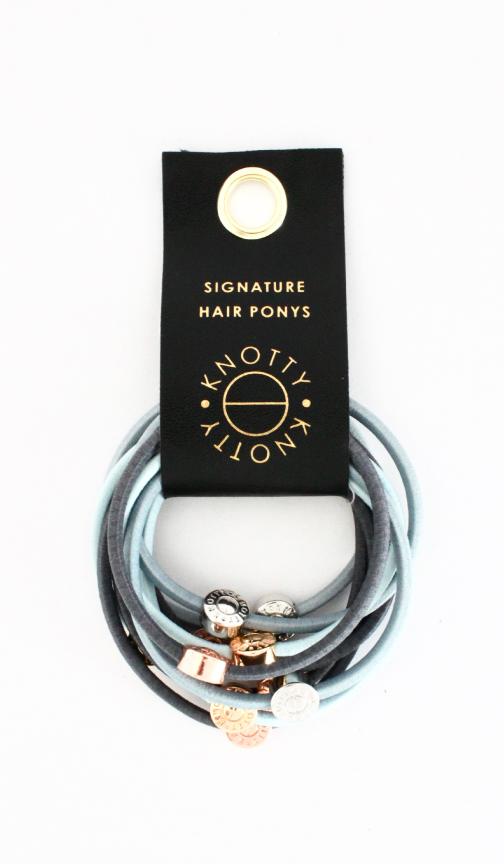 Signature Pony Set of 10 | Blue Grey