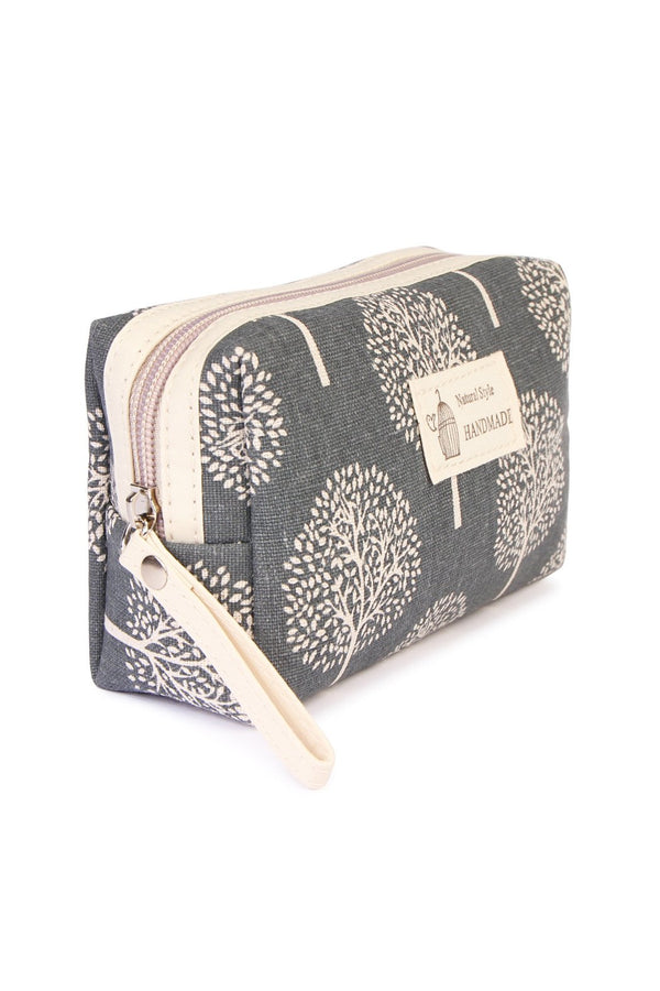 J122-3 - Tree Print Cosmetic Pouch