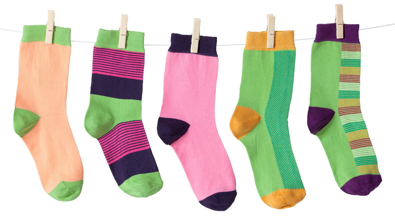 Women's Solid Mix Set Socks Set