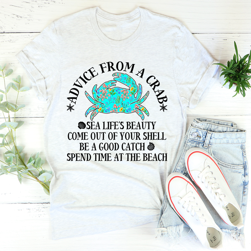 Advice From a Crab T-Shirt