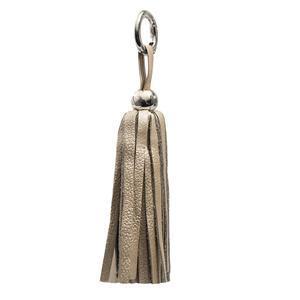 Leather Tassel - Silver/Gold