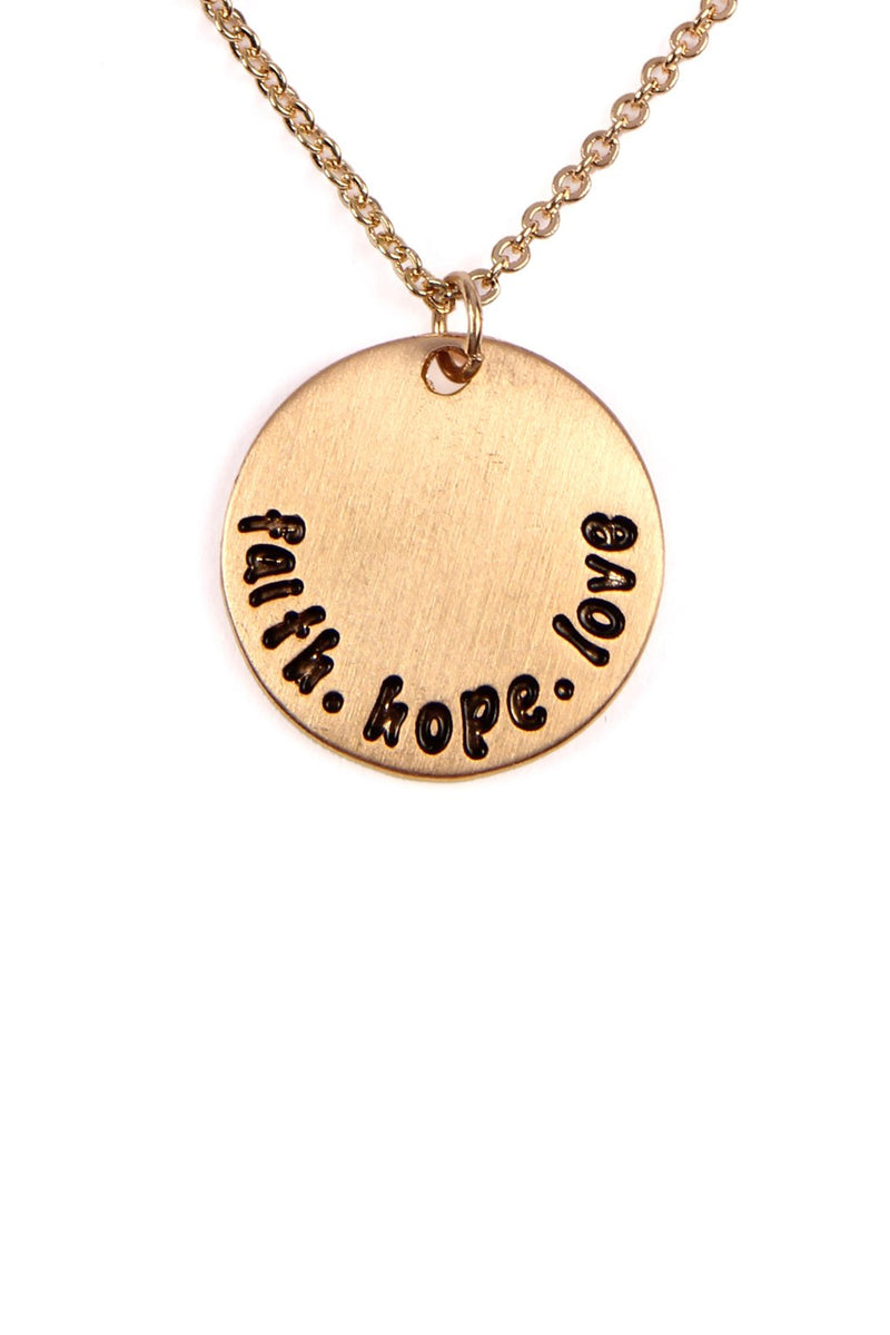 Dainty Message Necklaces