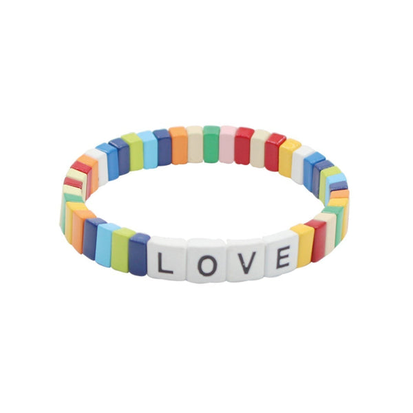 True Love Tile Bracelet