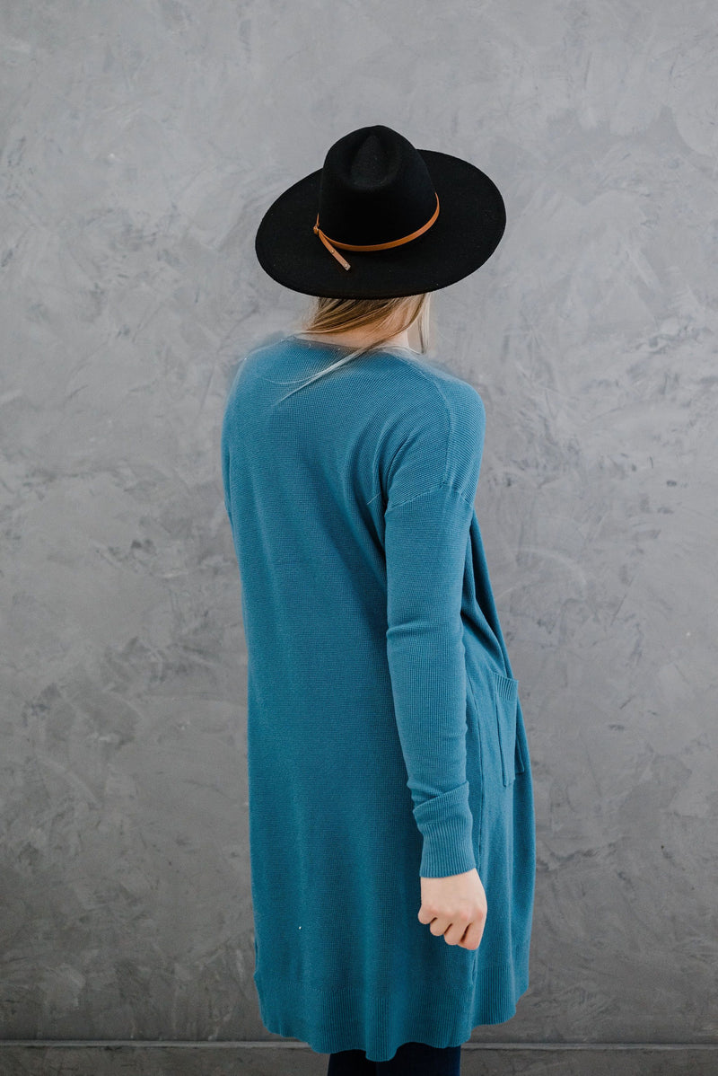 Undeniable Classic Cardigan - Teal