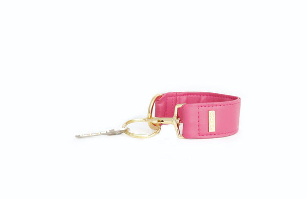 Bright Pink SIGNATURE KEYPER® Key Ring
