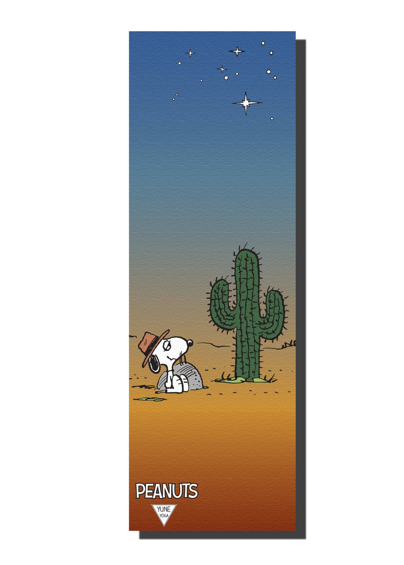 Ascend Yoga Mat Peanuts Snoopy Spike Desert Mat