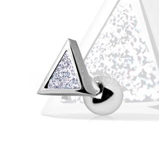 316L Stainless Steel CZ Dust Triangle Cartilage