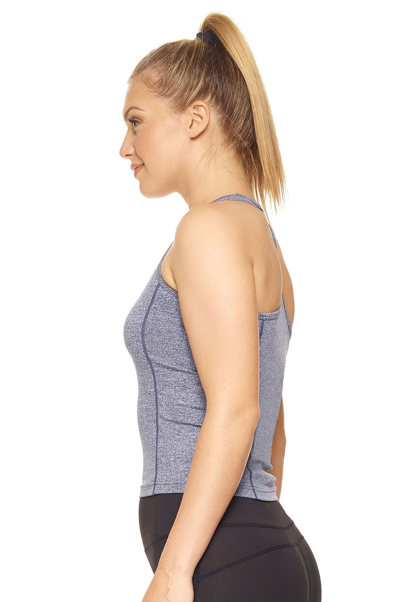 Airstretch™ Cropped Racerback Tank