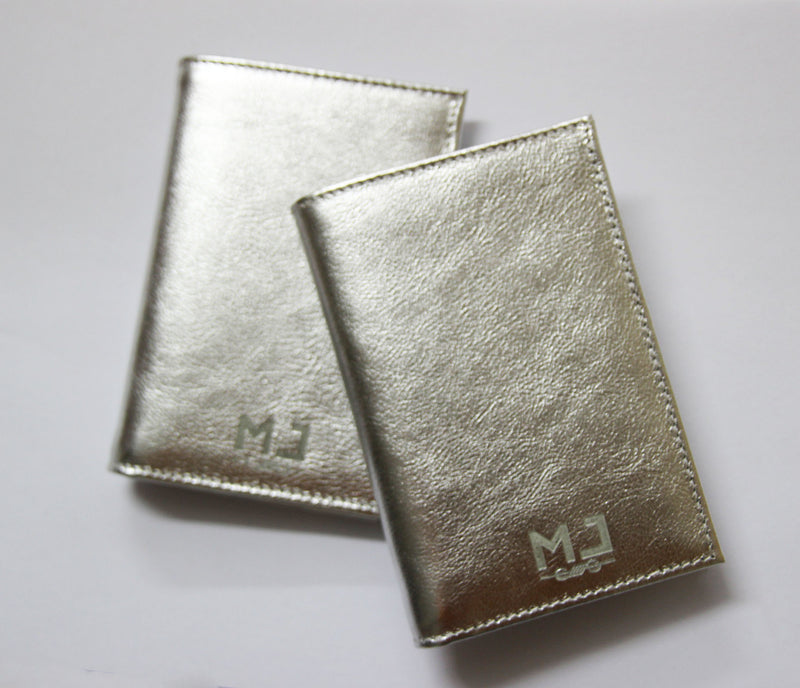 Mirror -Women's Silver Leather Wallet
