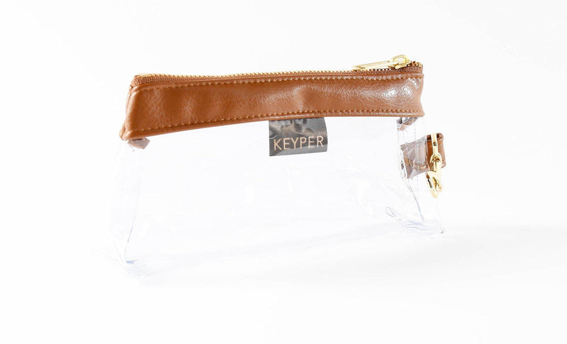 Saddle Brown SIGNATURE IT BAG • Pouch