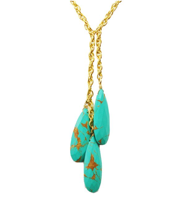 Triple Turquoise Necklace