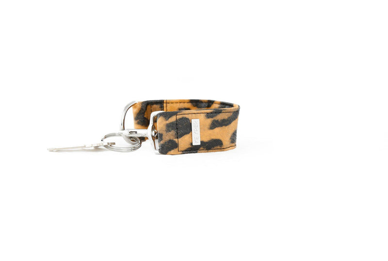 Brown Leopard SIGNATURE KEYPIT Set • Wristlet